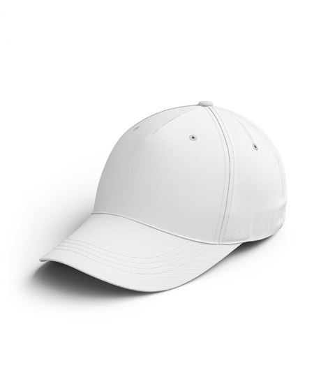 Шапка Cap Golf - бяло