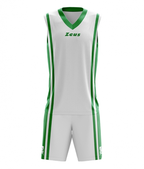 Баскетболен екип Kit Bozo - бял-зелен