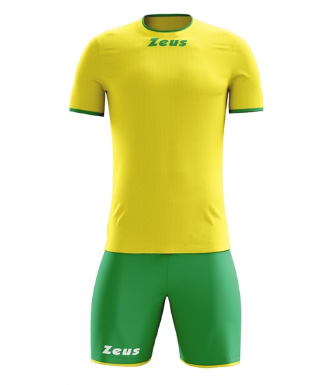 Спортен екип Kit Sticker - жълто-зелено