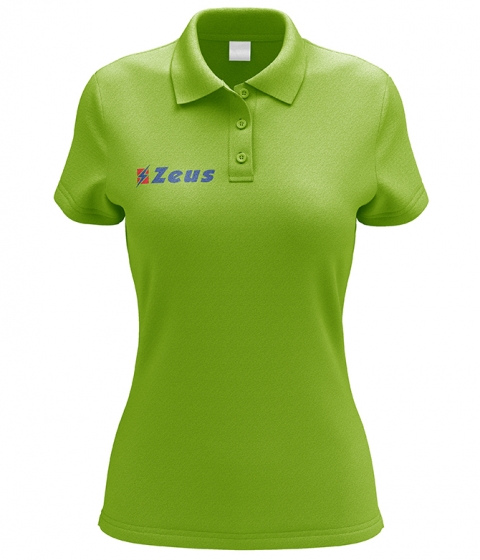 Дамска тениска Polo Promo Woman - зеленелектрик