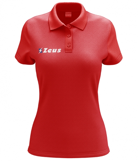 Дамска тениска Polo Promo Woman - червено