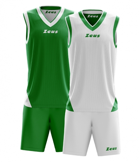 Баскетболен екип Reversible Kit Doblo/зелен-бял