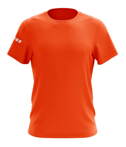 Мъжка тениска T-Shirt Basic - оранжевелектрик
