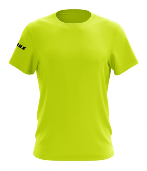 Мъжка тениска T-Shirt Basic - жълтелектрик