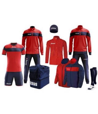 Спортен комплект ZEUS Box APOLLO RED/BLUE