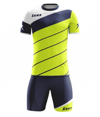 Спортен екип Kit Lybra Uomo - жълтелектрик-синьо