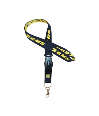 Въже-държач Lanyard - синьо-жълто