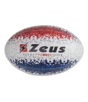Ръгби топка Rugby Pro - синьо-червено