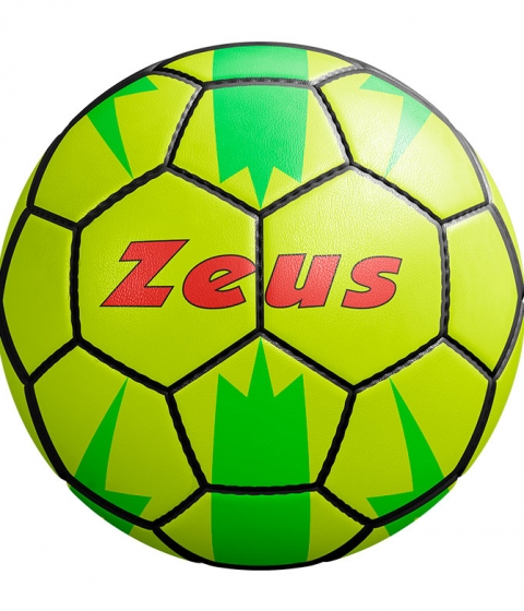 Футболна топка Elite R.C. - зелено-жълто