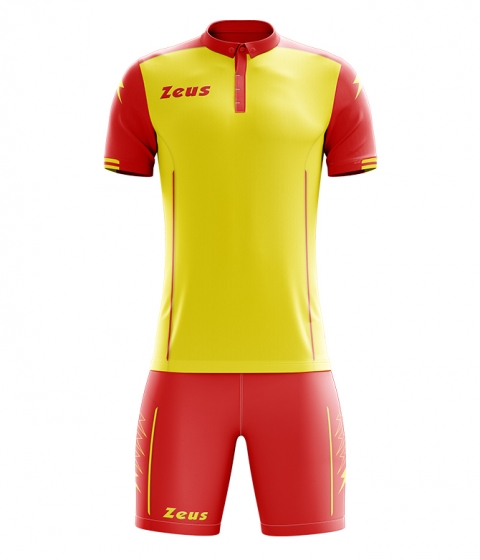 Футболен екип Kit Aquarius - жълто-червено