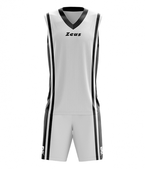 Баскетболен екип Kit Bozo - бял-черен