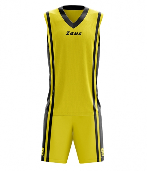Баскетболен екип Kit Bozo - жълт-черен