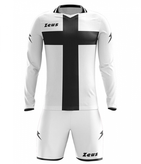 Футболен екип Kit Croce - бяло-черно