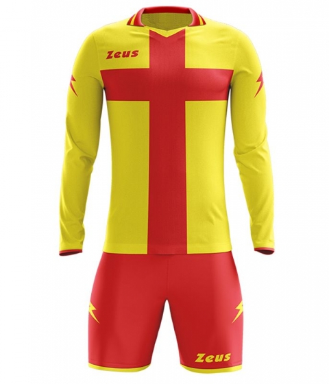 Футболен екип Kit Croce - жълто-червено