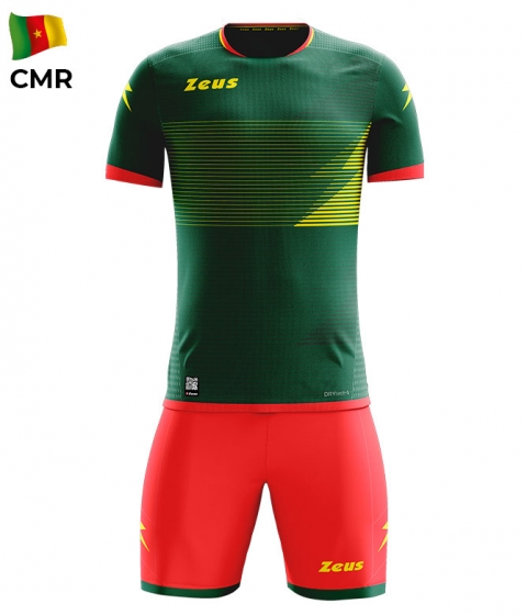 Спортен екип Kit Mundial - зелено-червено