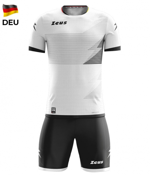 Спортен екип Kit Mundial - бяло-черно