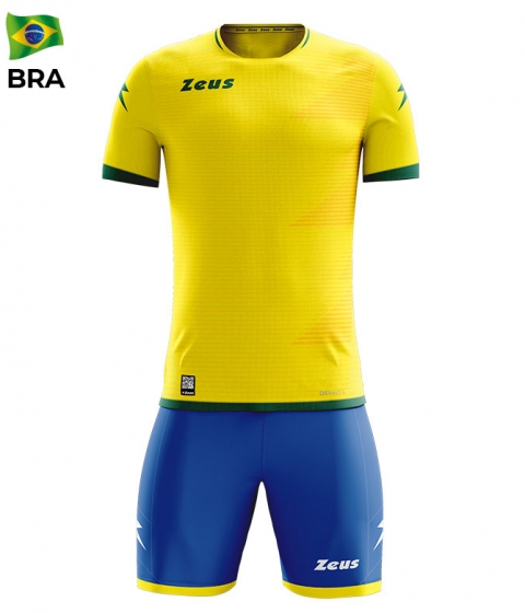Спортен екип Kit Mundial - жълто-зелено