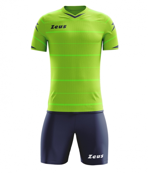 Спортен екип Kit Omega - зеленелектрик-синьо