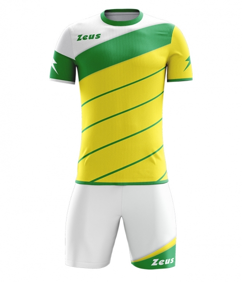 Спортен екип Kit Lybra Uomo - жълто-зелено