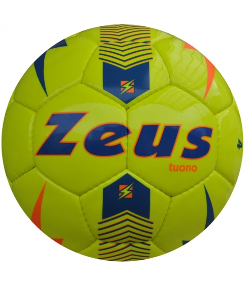 Футболна топка Pallone Tuono - жълтелектрик-оранж